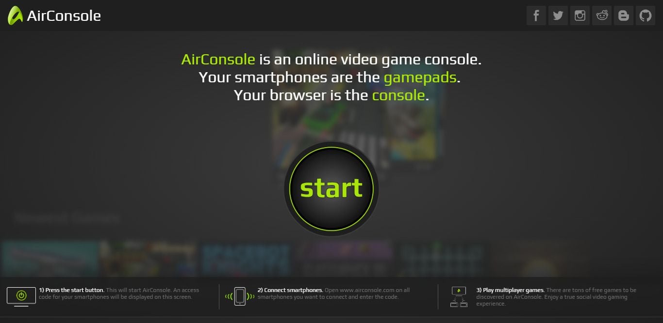 AirConsole lets you play browser-based games and classic NES