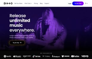 Ditto Music screenshot 1