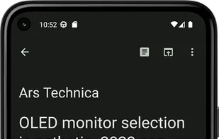 Feeder RSS feed reader screenshot 2