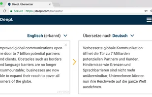 DeepL Translator screenshot 1