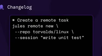AI coding agent Google launches Jules Tools CLI for direct terminal access & public API image