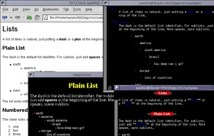 txt2tags screenshot 1