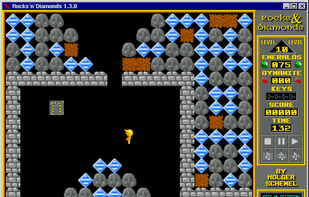 Rocks'n'Diamonds screenshot 2