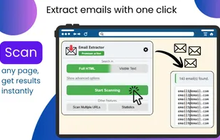 Extract emails with one click. Scan any page, get results instantly.
