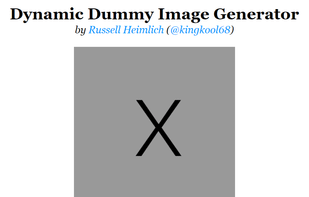 Dummy Image screenshot 1