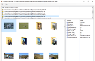 ThumbCacheViewer by Dmitry Brant screenshot 1