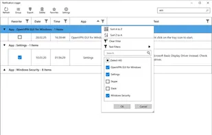 Notification Logger screenshot 1