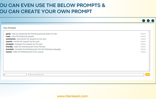GenieeAI screenshot 2