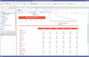 Quantrix Modeler screenshot 1