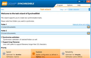 Synchredible screenshot 1