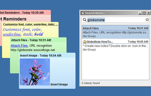 GloboNote screenshot 1