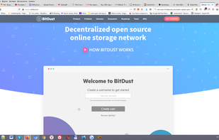 BitDust screenshot 1