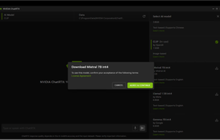 NVIDIA ChatRTX screenshot 2