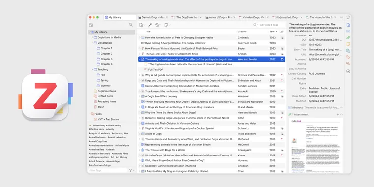 Zotero 7 launches: modern design, dark mode, and enhanced performance for researchers image