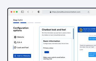Small Business Chatbot screenshot 3