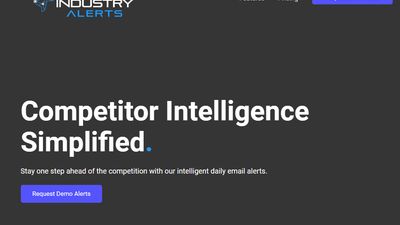 Homepage - Competitor Intelligence Simplified
