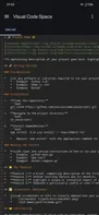 Visual Code Space screenshot 1