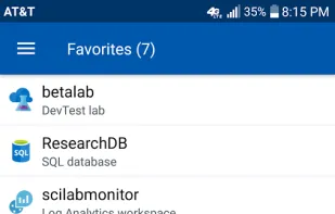Microsoft Azure screenshot 1