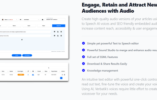 Verbatik Text to Speech Converter screenshot 1