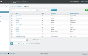 DjangoSuit screenshot 1