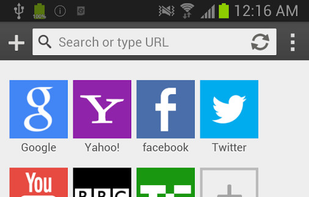 Exsoul Web Browser screenshot 1