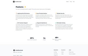 Features Page