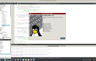 Adélie Linux screenshot 1