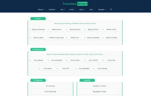 Translate Binary screenshot 1