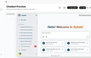 Syllabi screenshot 1