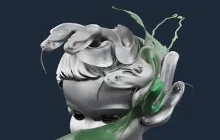 Model generated by MakeIt3D