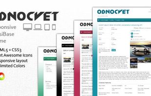 Odnocvet theme