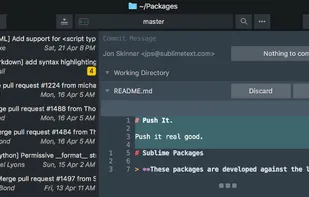Sublime Merge screenshot 1