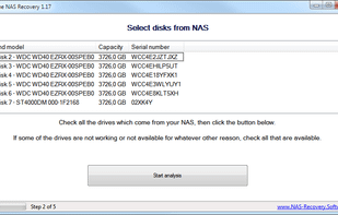 Home NAS Recovery screenshot 2