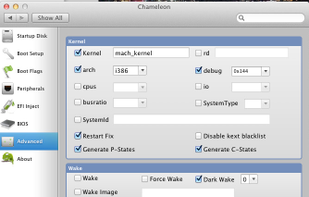 Chameleon Preference Pane screenshot 2