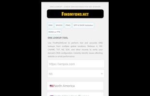 FindMyDNS screenshot 1