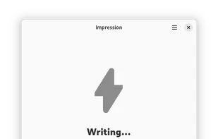 Impression (GTK) screenshot 2