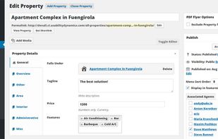 WP-Property screenshot 1