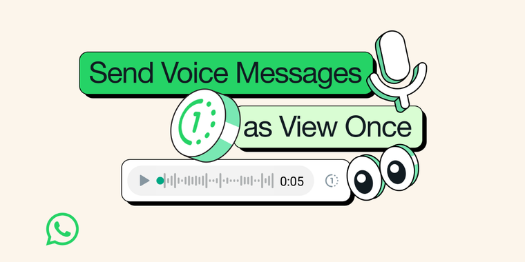 WhatsApp introduces 'View Once' feature for disappearing voice messages image
