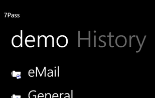 Showing interface with opened database