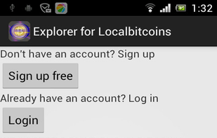 Explorer for Localbitcoins screenshot 1