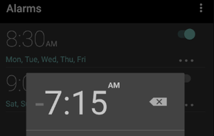 Simple Alarm Clock screenshot 3