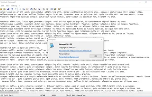 Notepad2 screenshot 1