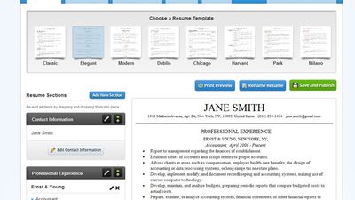 Resume Companion screenshot 1