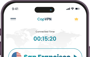 CopVPN screenshot 2