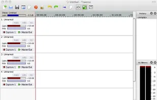 Traverso DAW screenshot 1