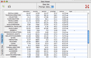 Deducer screenshot 1