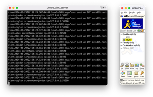 Retro Aim Server screenshot 1