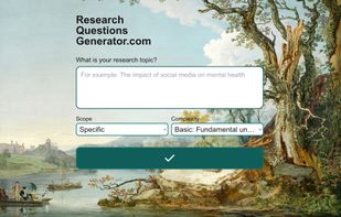 Research Questions Generator screenshot 1