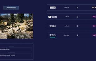 Dashboard | Go live