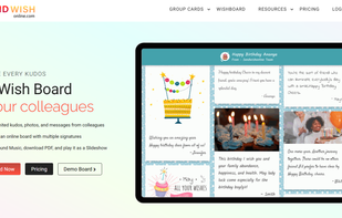 celebrate every kudos free wishboard for your colleagues